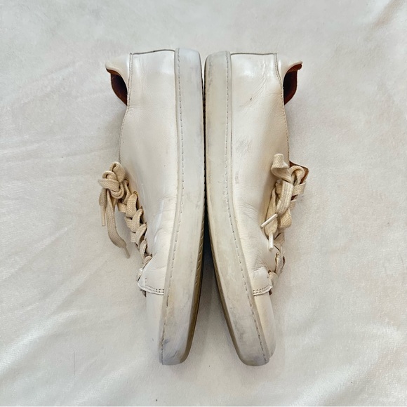 Sezane Cream Women's Jack Trainer Sneakers Size 41EU - Picture 14 of 14